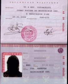 Паспорт рф для взрослых на визу в Иран